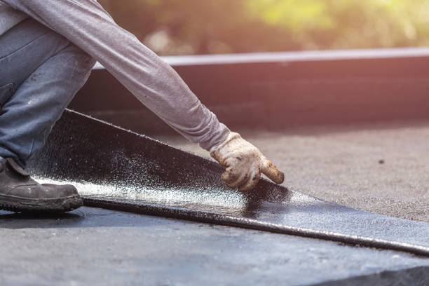 Professional Emergency Waterproofing technician working in Roseland, FL